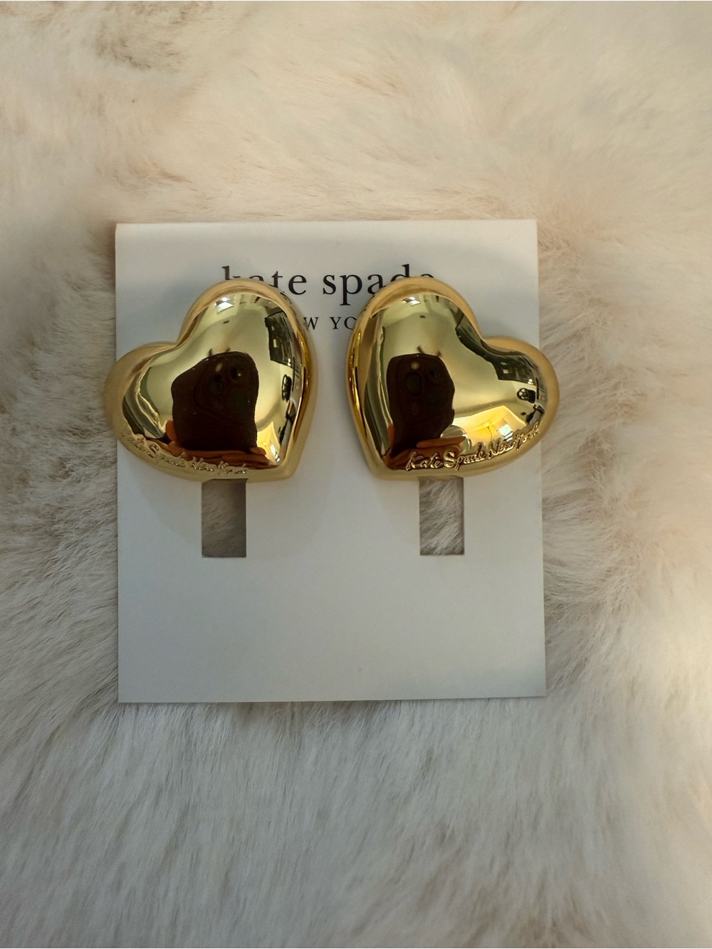 kate spade gold earrings
